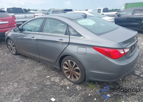 2013 Hyundai Sonata Limited 2.0T из США, поврежденный, VIN 5NPEC4AB2DH664202